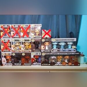 Funko Star Wars Obi-Wan Kenobi Leia Luke Skywalker Darth Vader Anakin Yoda Solo